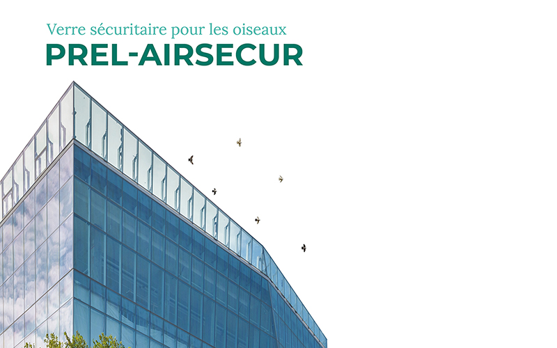 Groupe Prelco lance Prel-AirSecur, un nouveau verre énergétique sécuritaire pour les oiseaux